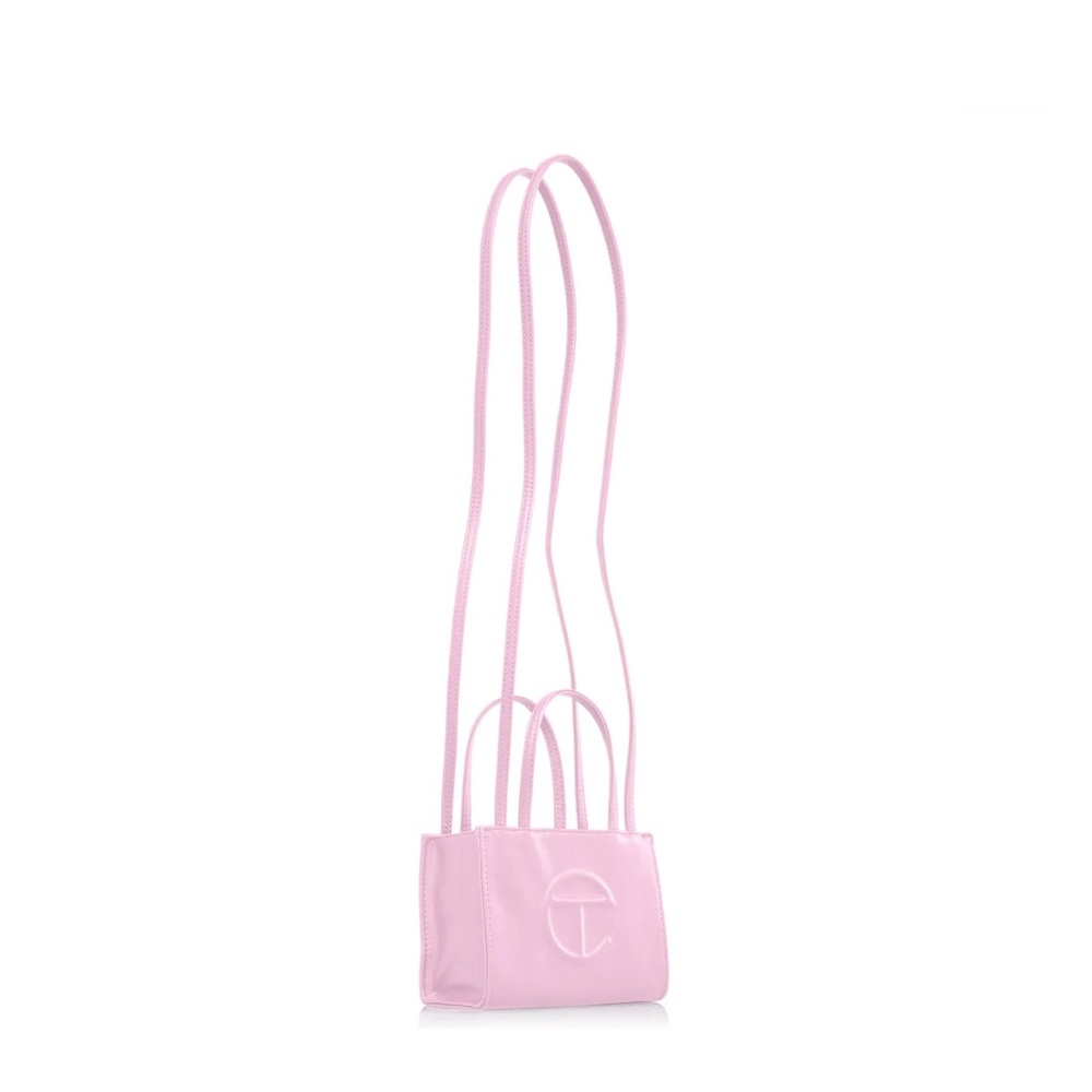 Telfar bubblegum mini bag